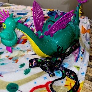 Disney electrical dragon parade light up popcorn holder